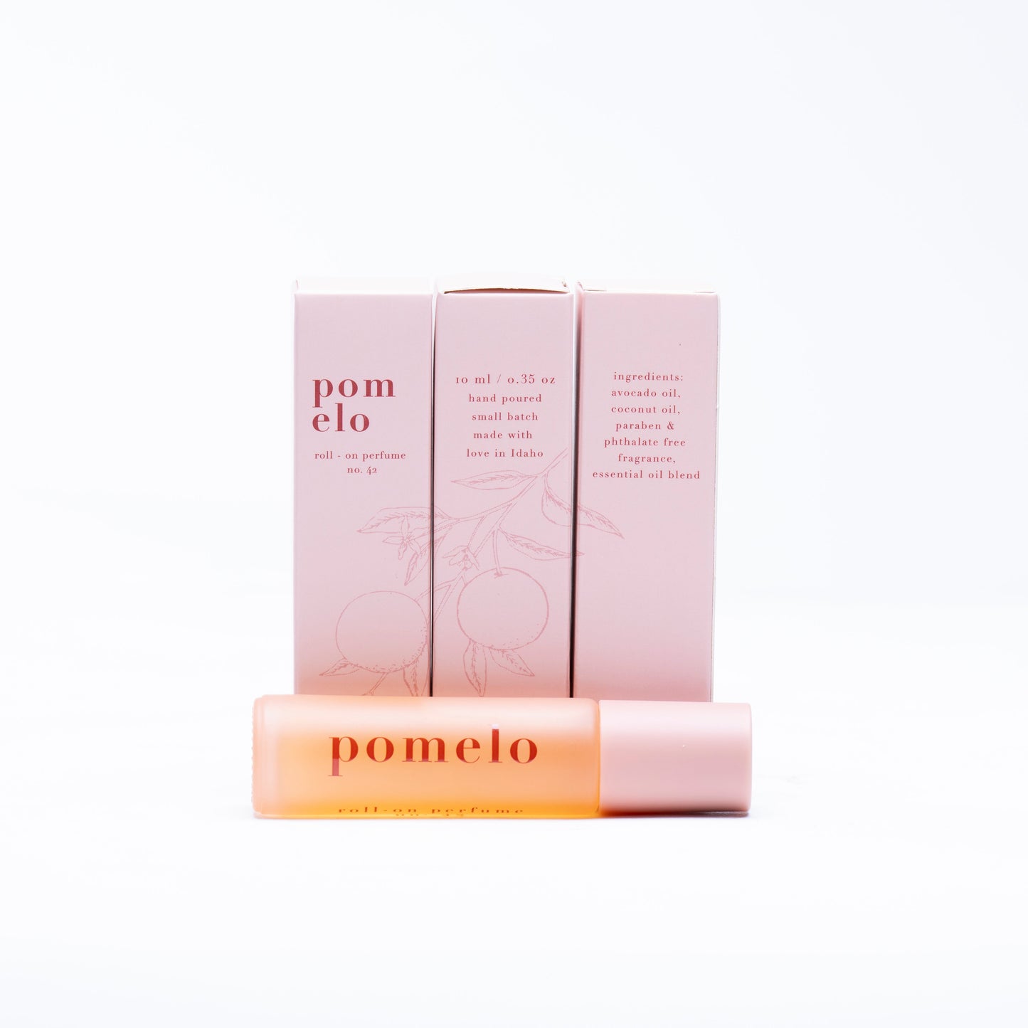 no. 42 pomelo • clean perfume • roll-on or eau de parfum options