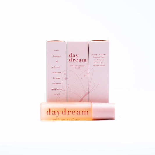 no. 43 daydream • clean perfume • roll-on or eau de parfum options