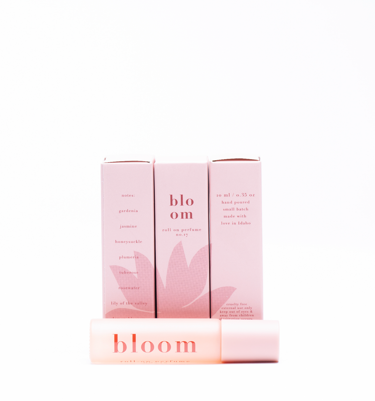 no. 17 bloom • clean perfume • roll-on or eau de parfum options