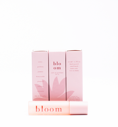 no. 17 bloom • clean perfume • roll-on or eau de parfum options