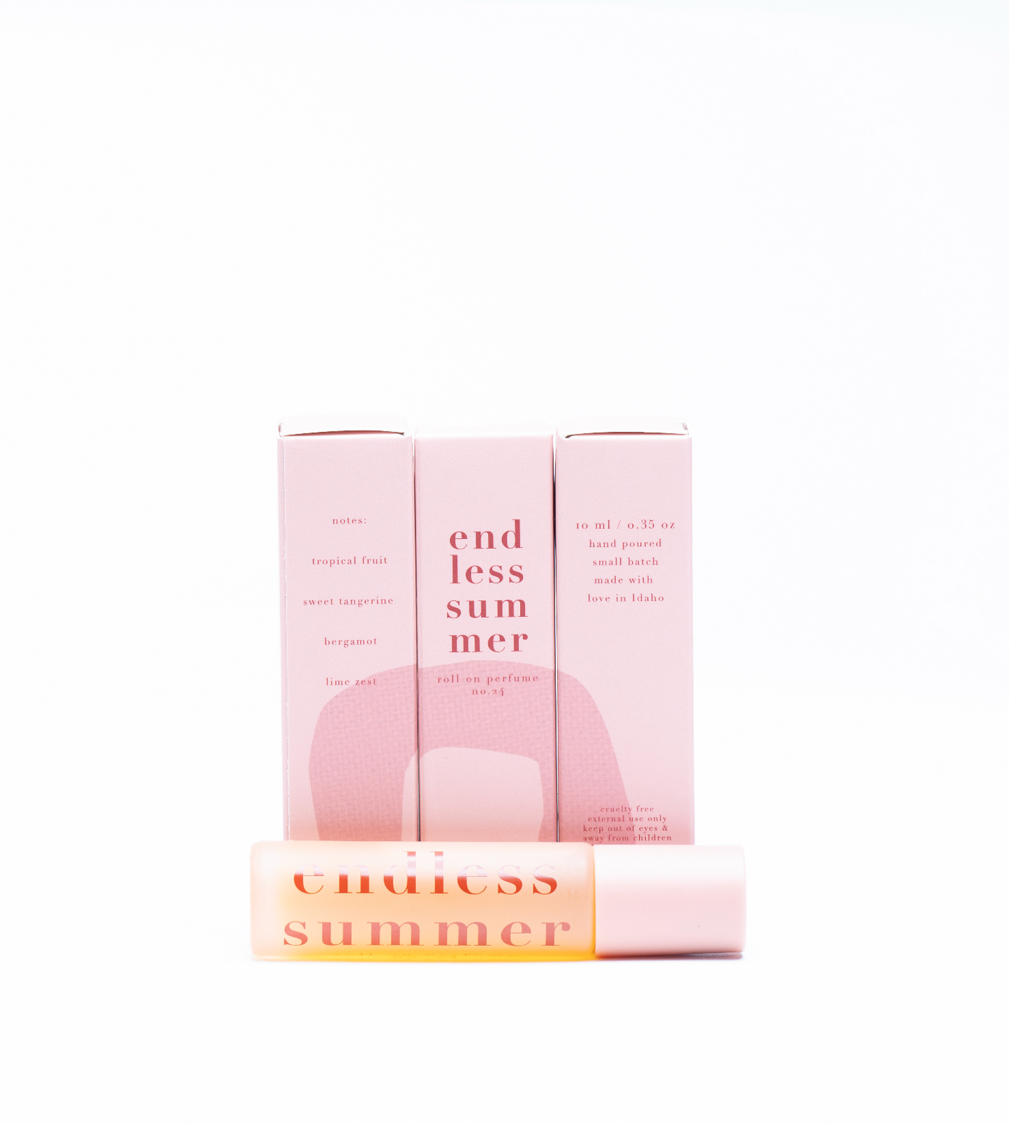 no. 24 endless summer • clean perfume • roll-on or eau de parfum options