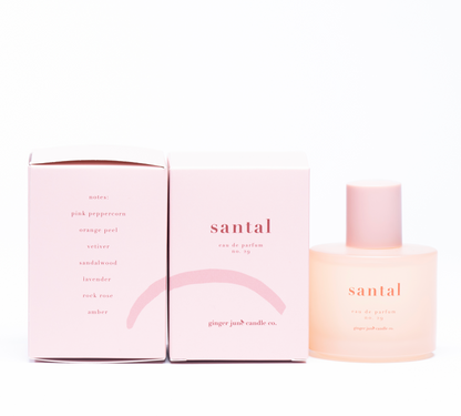 no. 29 santal • clean perfume • roll-on or eau de parfum options