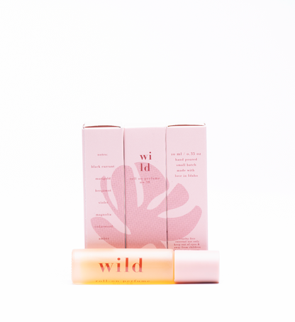 no. 38 wild • clean perfume • roll-on or eau de parfum options