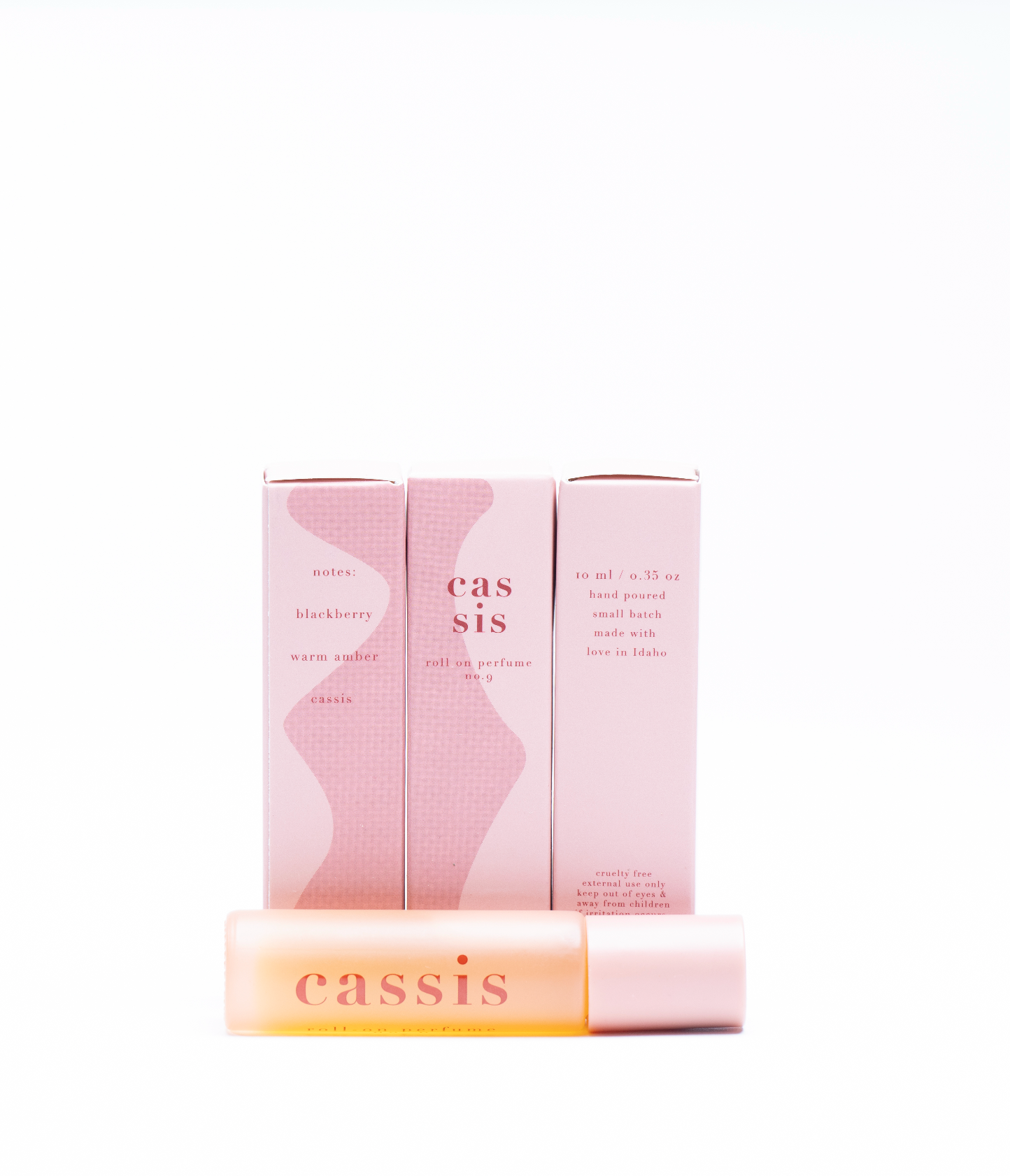 no. 9 cassis (formerly blackberry amber) • clean perfume • roll-on or eau de parfum options