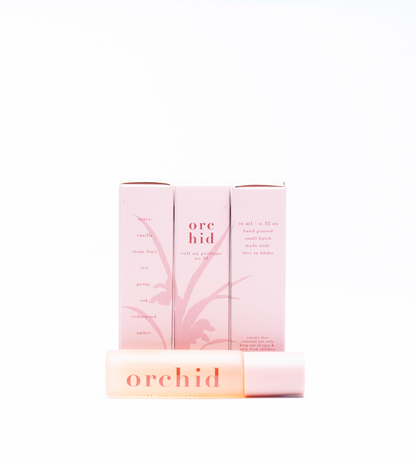 no. 36 orchid • clean perfume •  roll-on or eau de parfum options