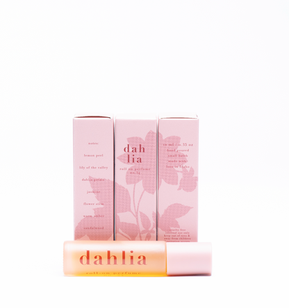 no. 34 dahlia • clean perfume •  roll-on or eau de parfum options