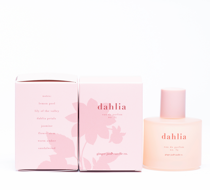 no. 34 dahlia • clean perfume •  roll-on or eau de parfum options