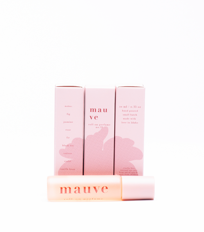 no. 35 mauve • clean perfume •  roll-on or eau de parfum options