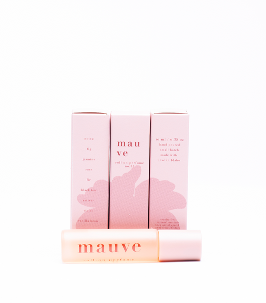 no. 35 mauve • clean perfume •  roll-on or eau de parfum options